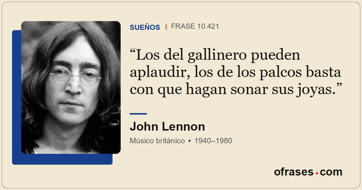 Los del gallinero pueden aplaudir, los de los palcos basta con que hagan sonar s...
