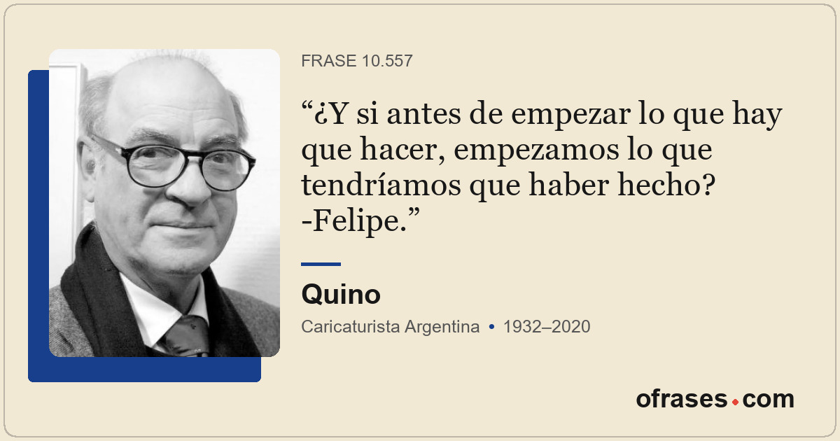 ¿Y si antes de empezar lo que hay que hacer, empezamos lo que tendríamos que hab...