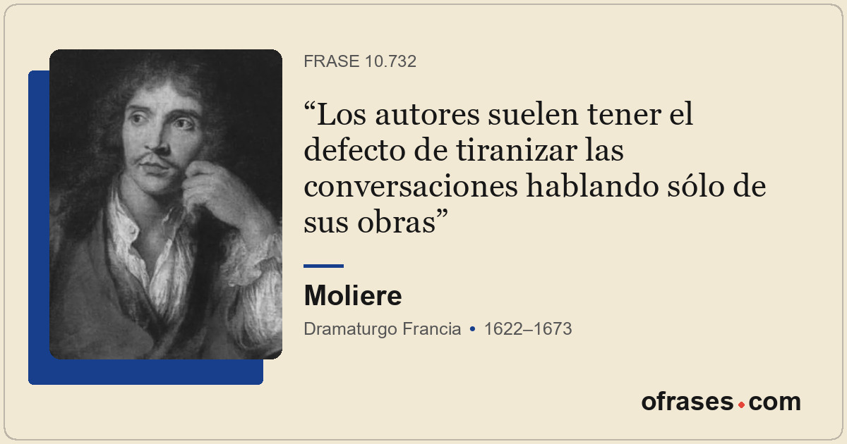 Los autores suelen tener el defecto de tiranizar las conversaciones hablando sól...