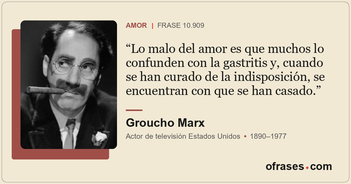 Lo malo del amor es que muchos lo confunden con la gastritis y, cuando se han cu...