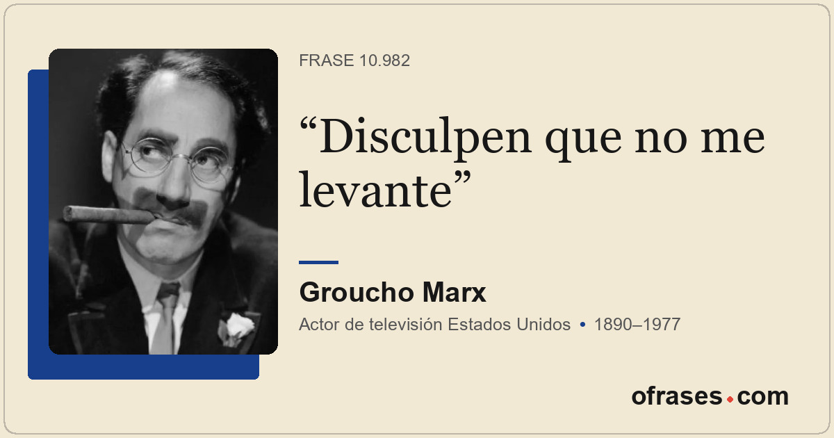 Disculpen que no me levante