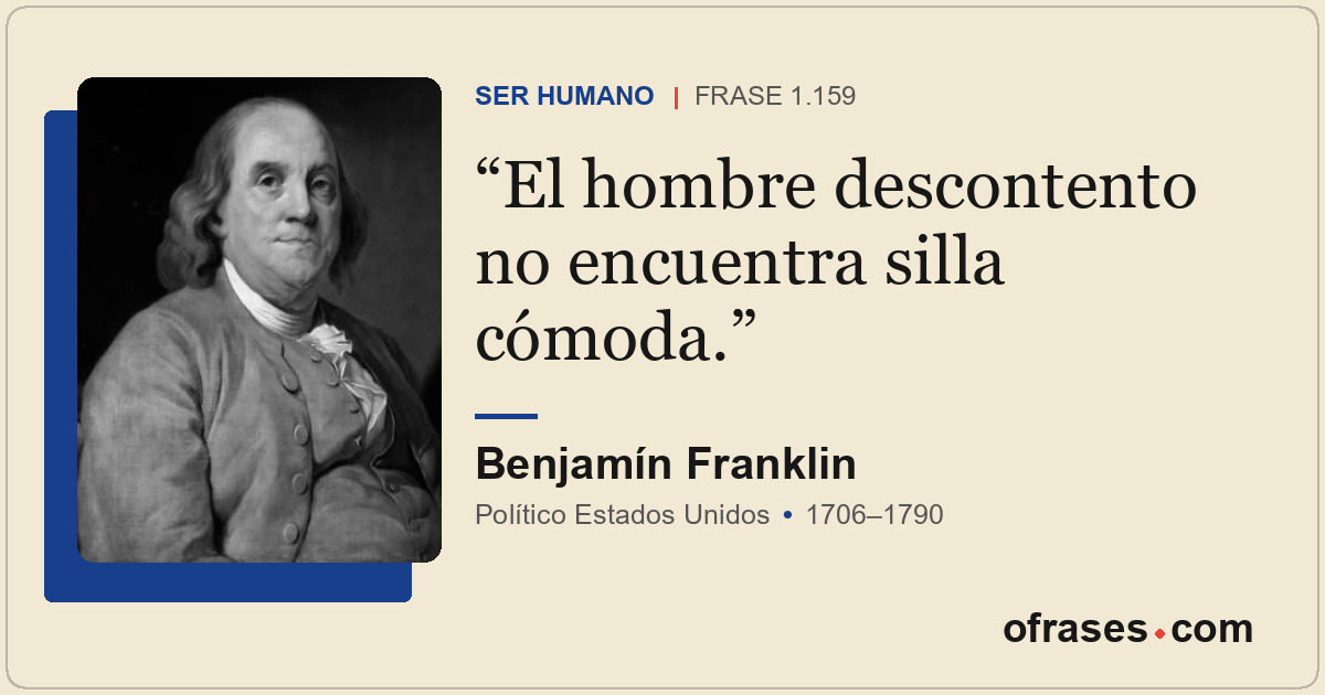 El hombre descontento no encuentra silla cómoda.