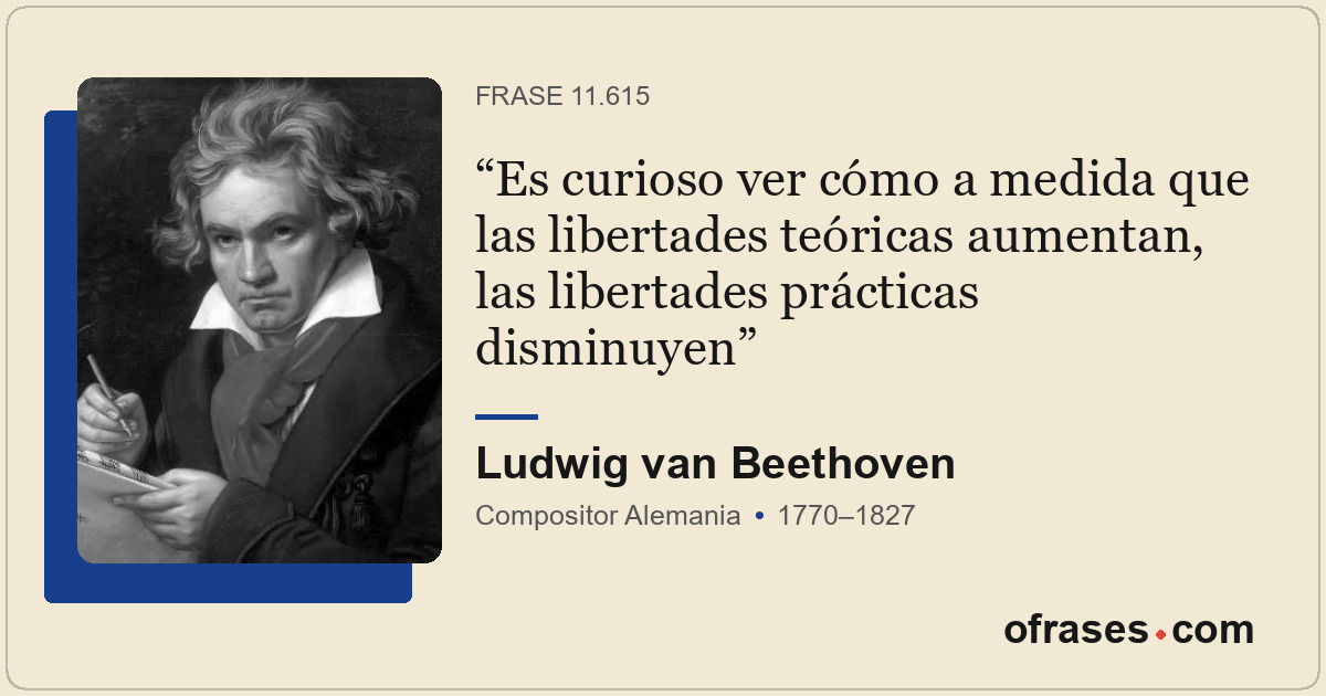 Es curioso ver cómo a medida que las libertades teóricas aumentan, las libertade...