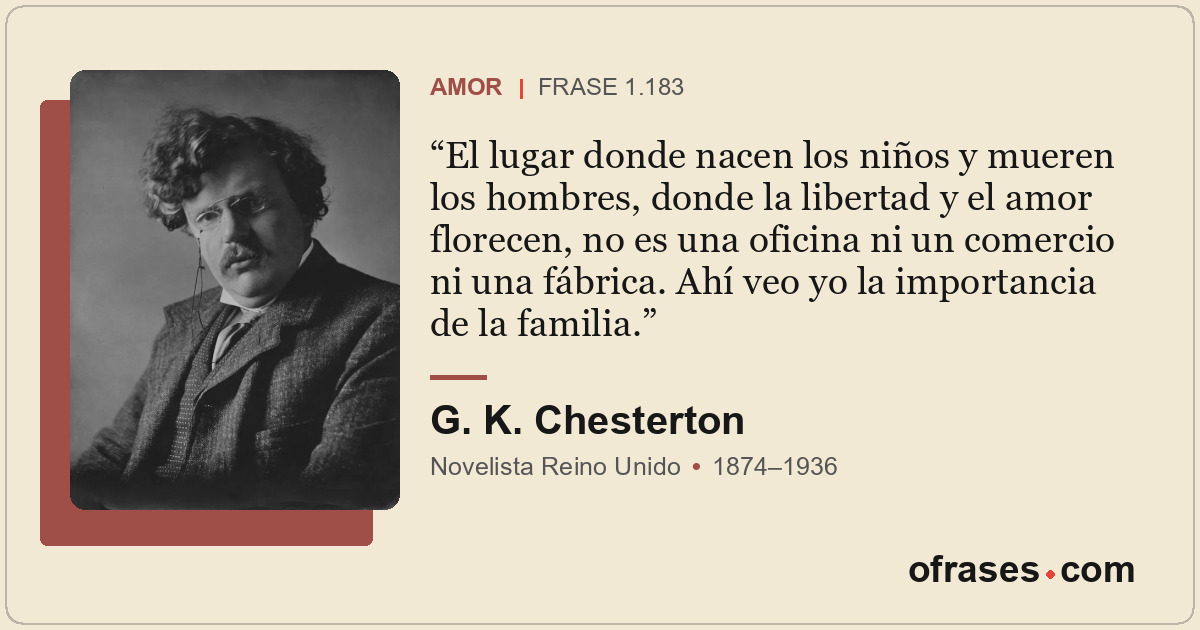 El lugar donde nacen los niños y mueren los hombres, donde la libertad y el amor...