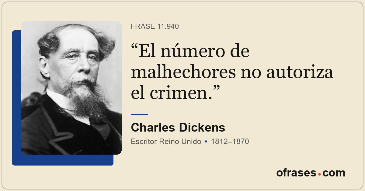 El número de malhechores no autoriza el crimen.