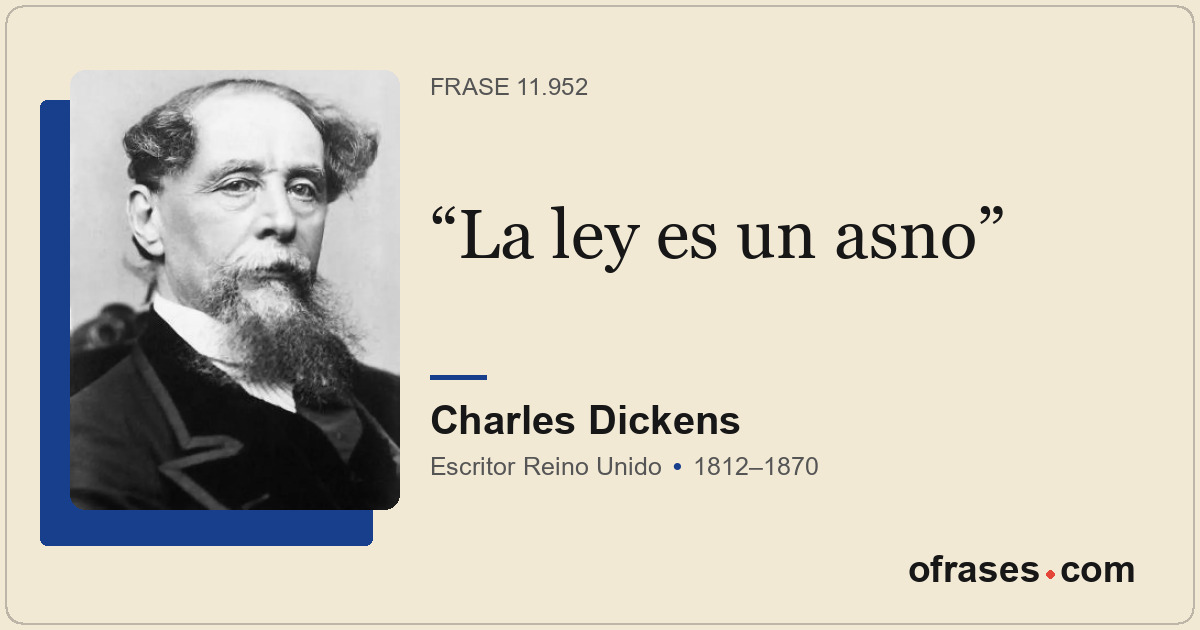 La ley es un asno