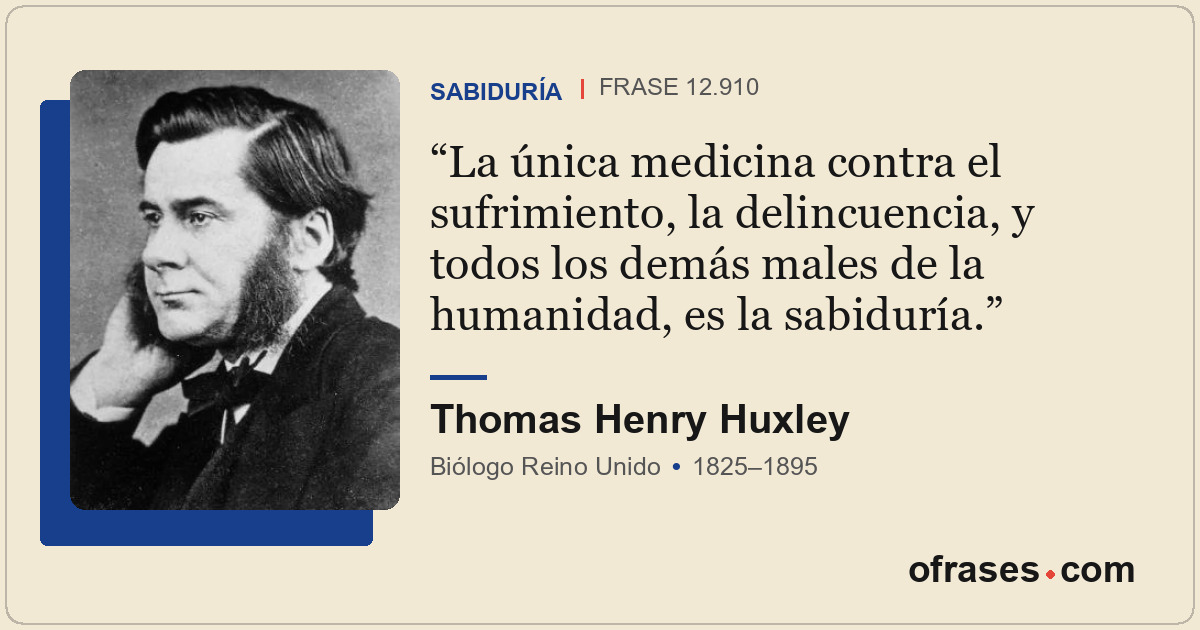 La única medicina contra el sufrimiento, la delincuencia, y todos los demás male...