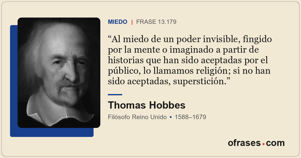 Al miedo de un poder invisible, fingido por la mente o imaginado a partir de his...