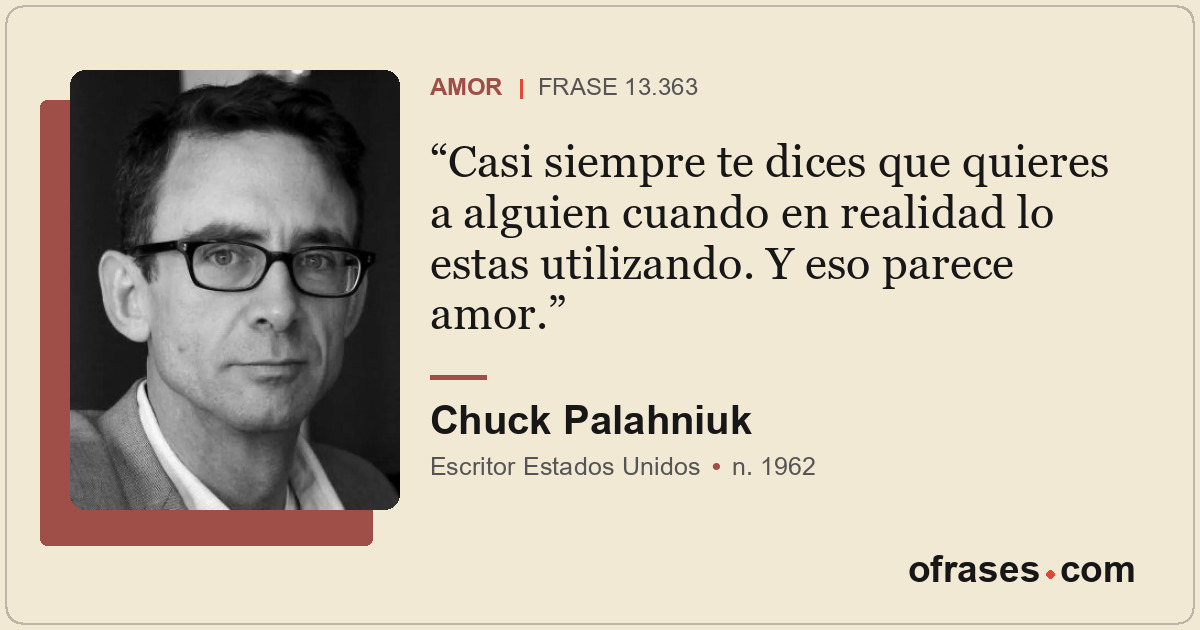 Casi siempre te dices que quieres a alguien cuando en realidad lo estas utilizan...