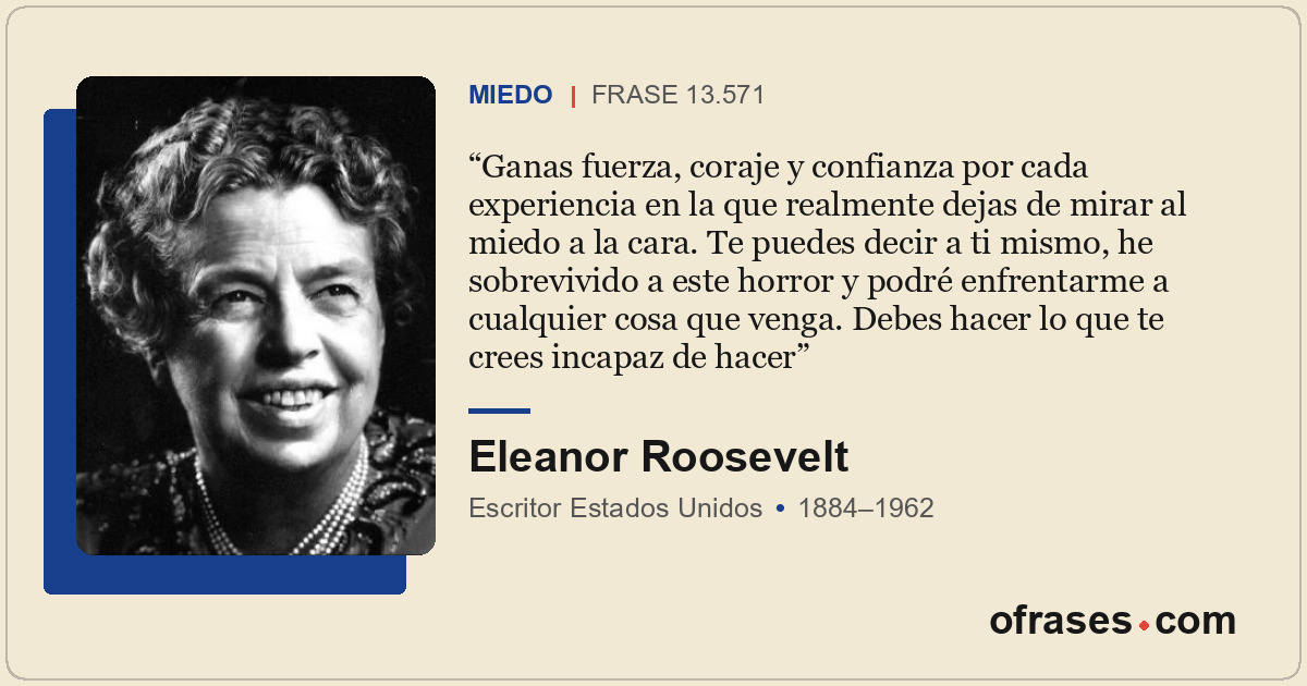 Ganas fuerza, coraje y confianza por cada experiencia en la que realmente dejas...