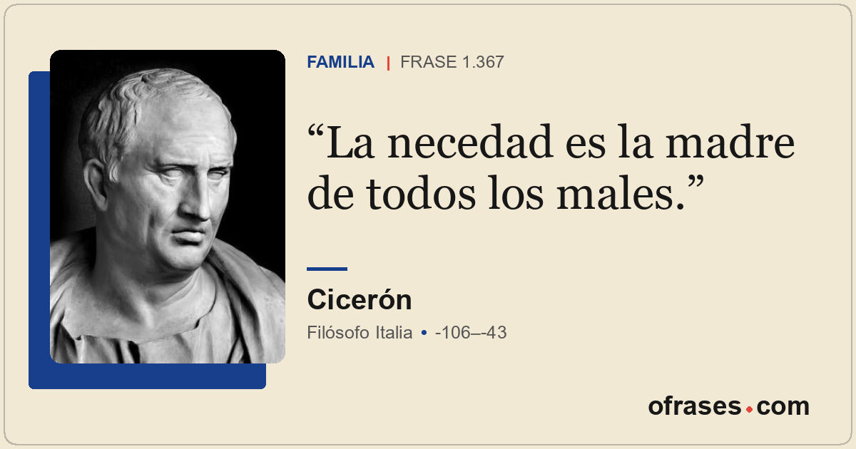 La necedad es la madre de todos los males.