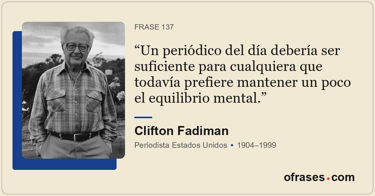 Un periódico del día debería ser suficiente para cualquiera que todavía prefiere...
