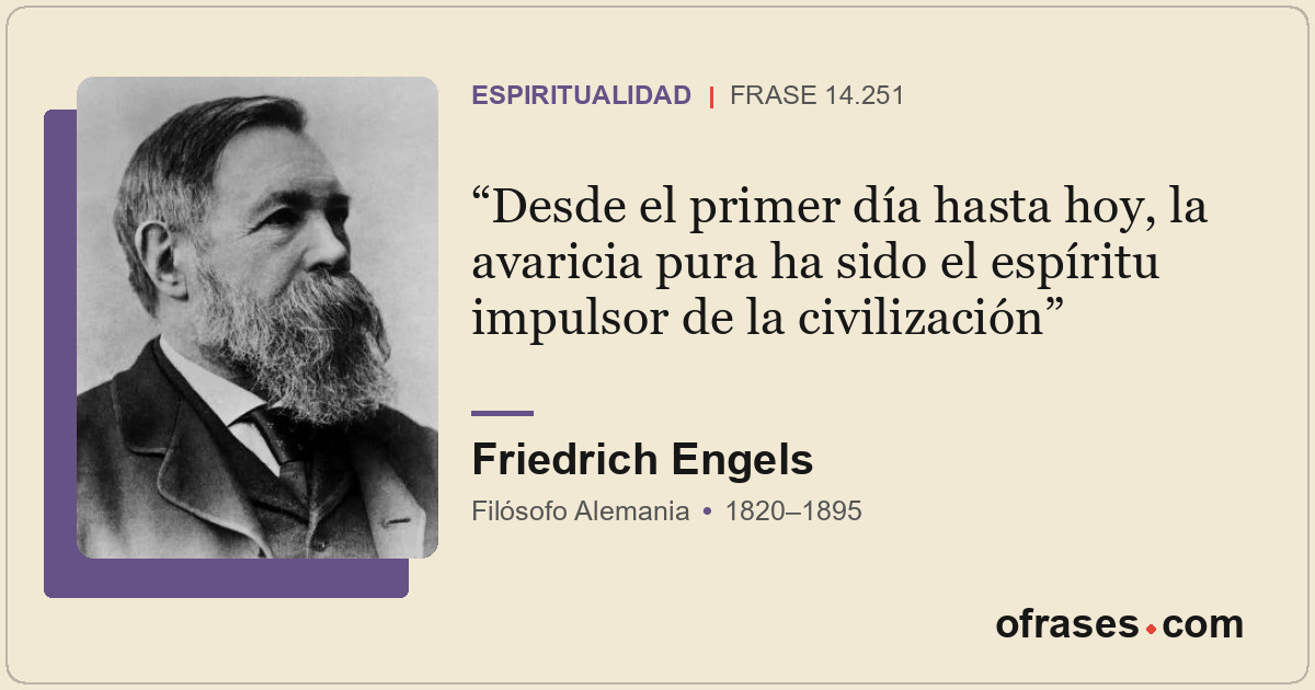 Desde el primer día hasta hoy, la avaricia pura ha sido el espíritu impulsor de...