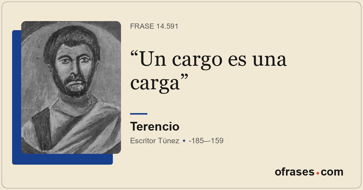Un cargo es una carga