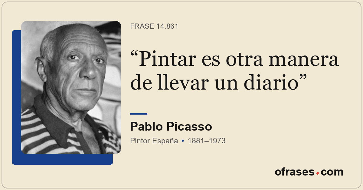 Pintar es otra manera de llevar un diario