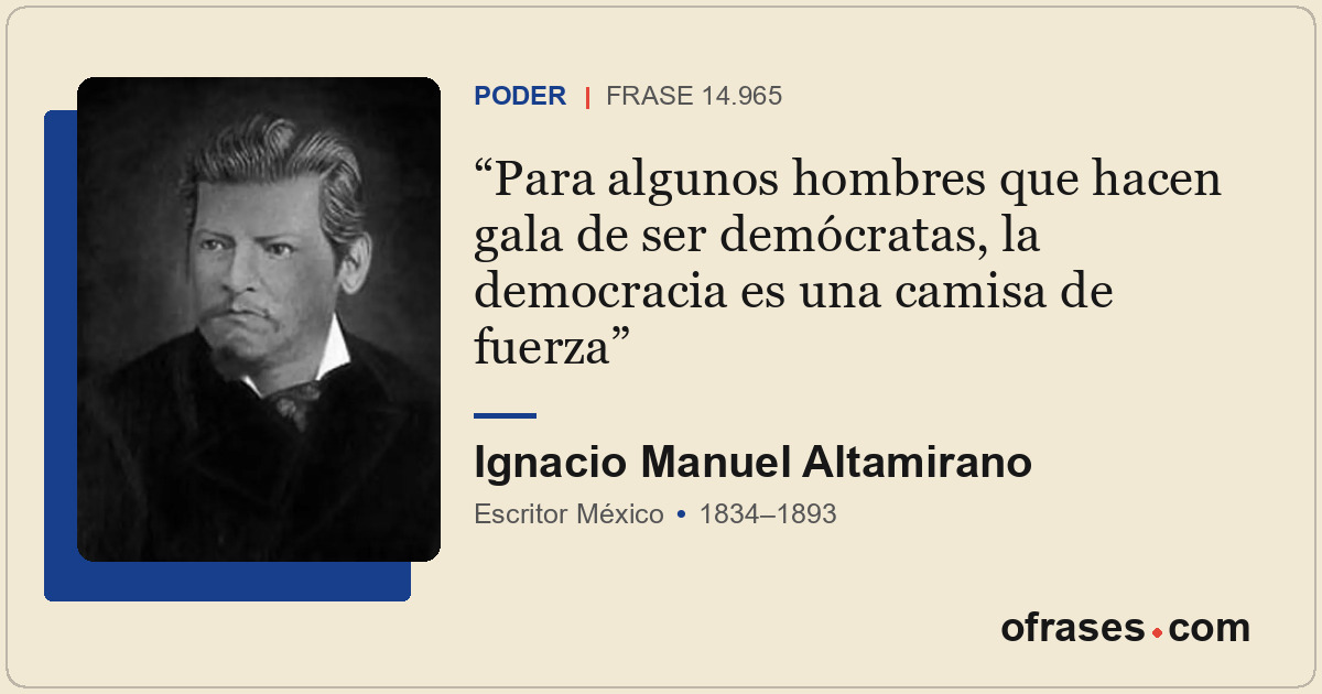 Para algunos hombres que hacen gala de ser demócratas, la democracia es una cami...