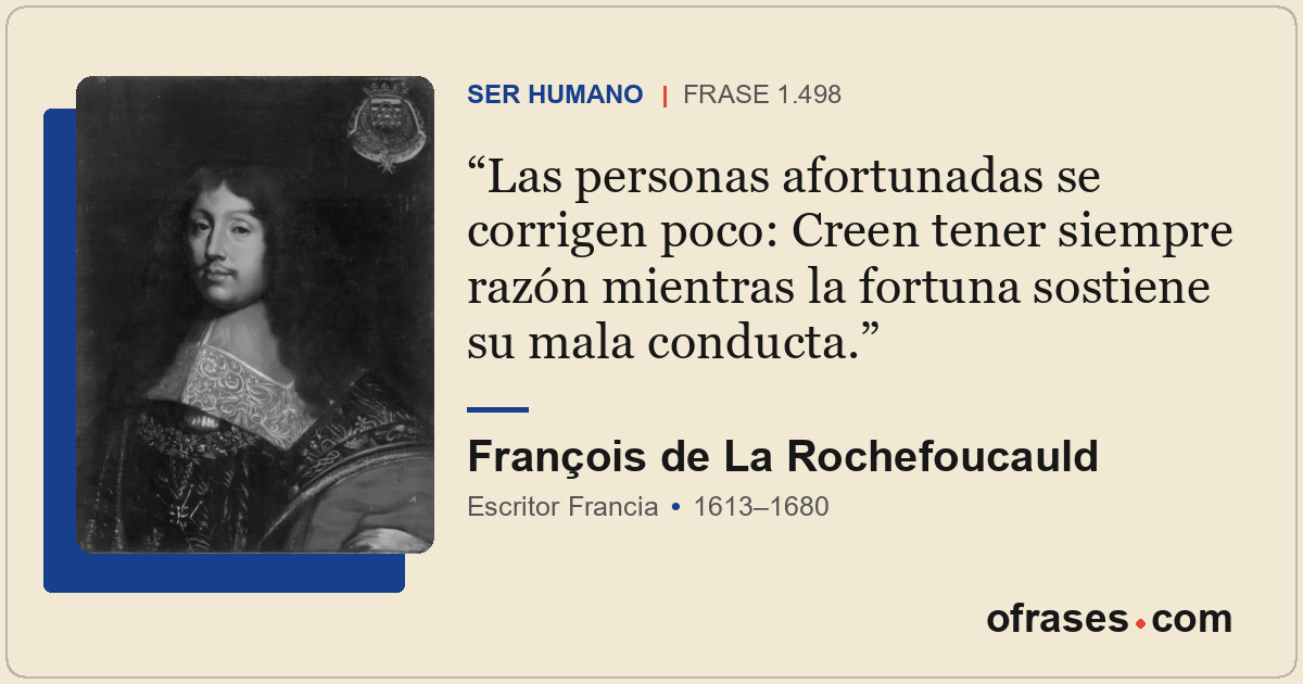 Las personas afortunadas se corrigen poco: Creen tener siempre razón mientras la...