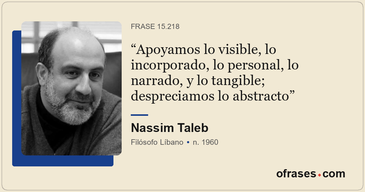 Apoyamos lo visible, lo incorporado, lo personal, lo narrado, y lo tangible; des...