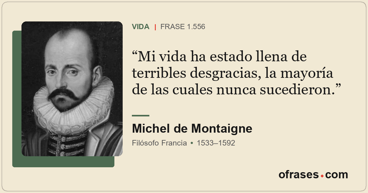 Mi vida ha estado llena de terribles desgracias, la mayoría de las cuales nunca...