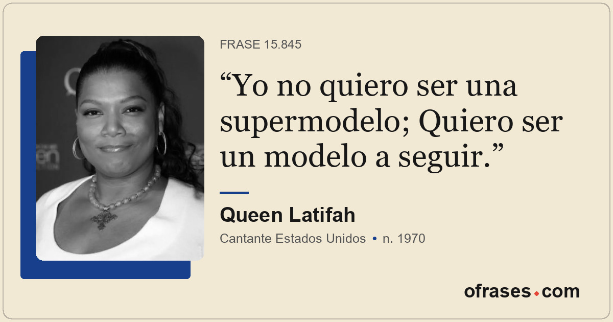 Yo no quiero ser una supermodelo; Quiero ser un modelo a seguir.