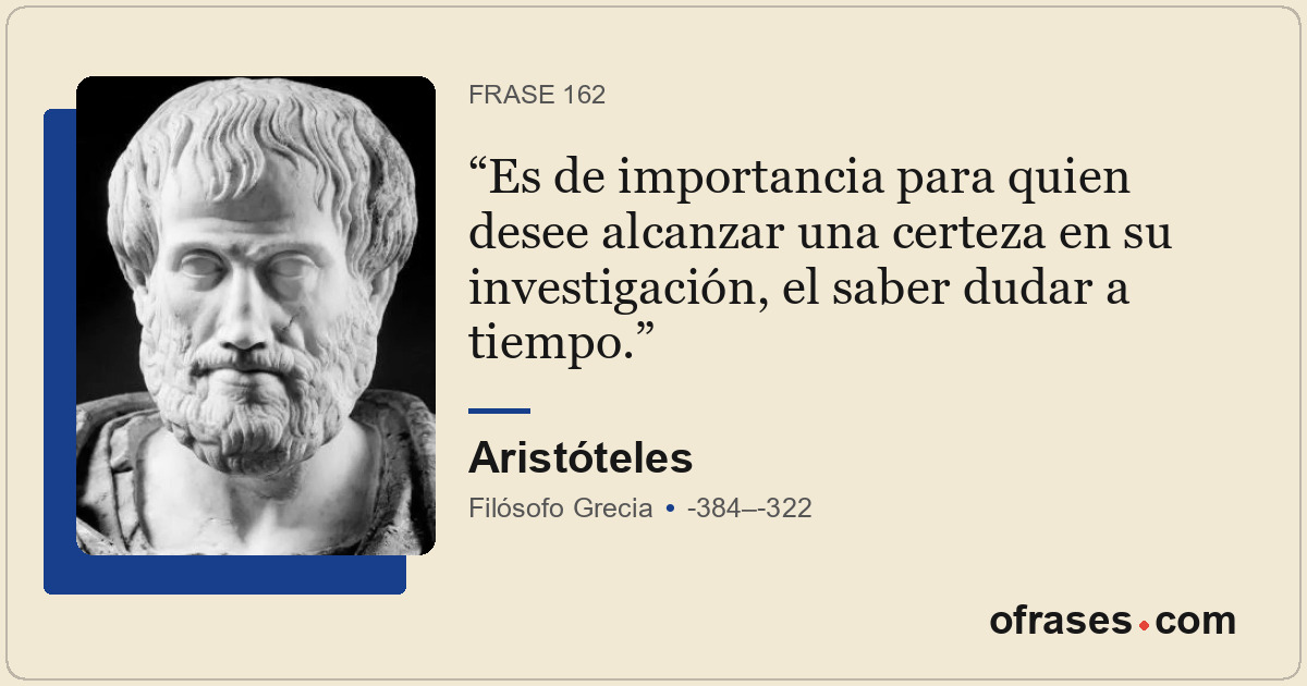 Es de importancia para quien desee alcanzar una certeza en su investigación, el...