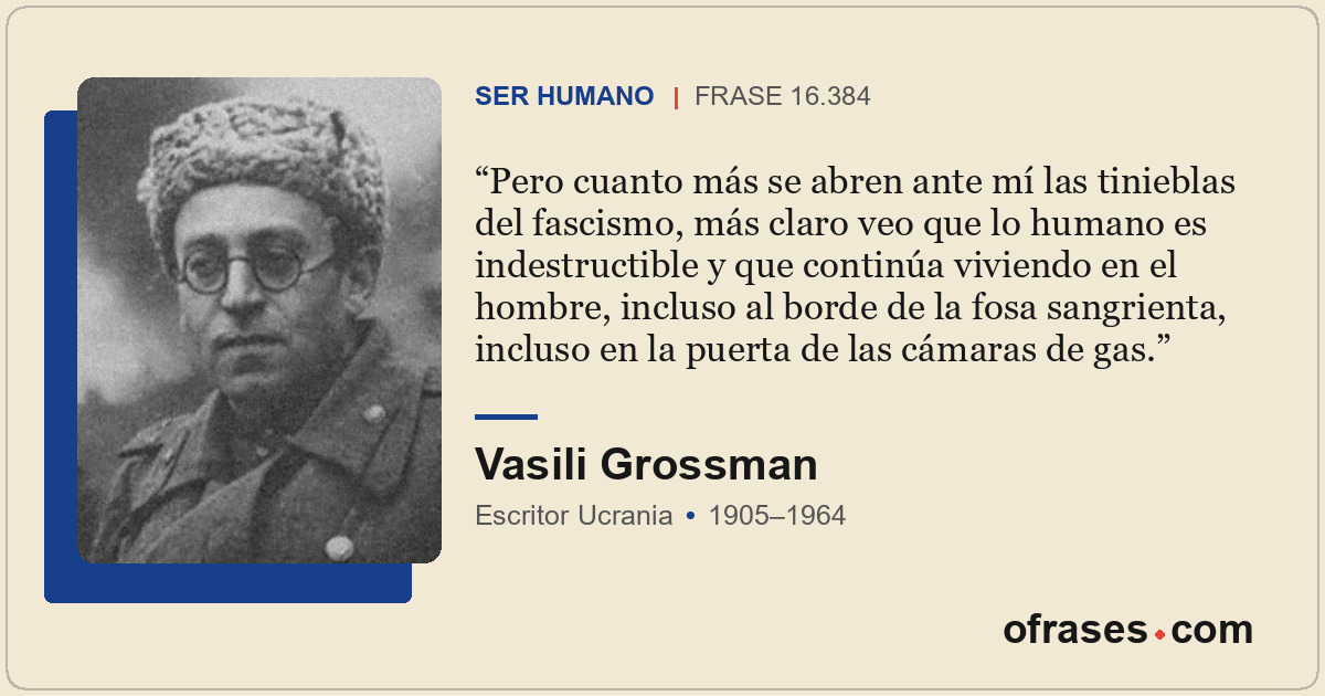 Pero cuanto más se abren ante mí las tinieblas del fascismo, más claro veo que l...