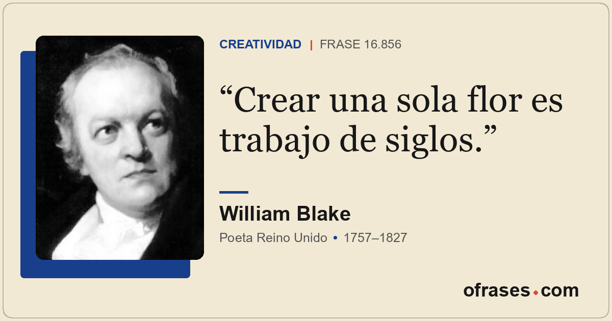 Crear una sola flor es trabajo de siglos.