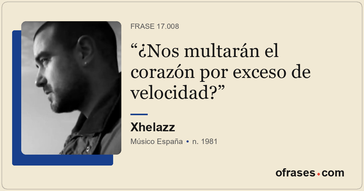 ¿Nos multarán el corazón por exceso de velocidad?