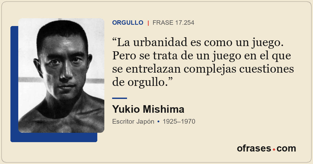 La urbanidad es como un juego. Pero se trata de un juego en el que se entrelazan...
