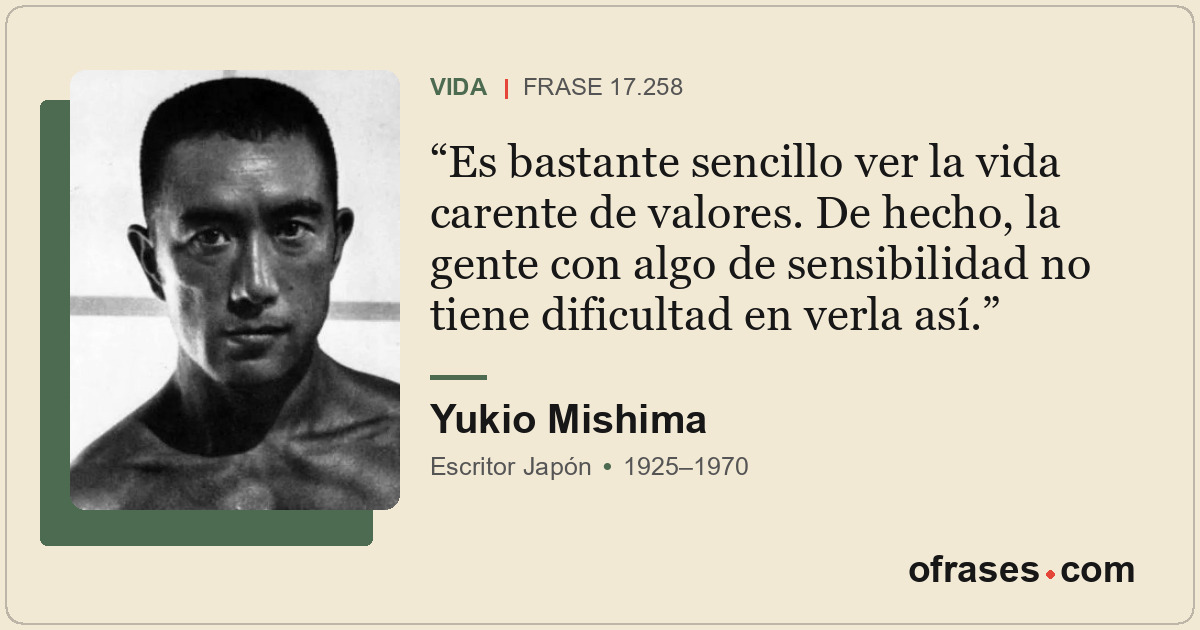 Es bastante sencillo ver la vida carente de valores. De hecho, la gente con algo...