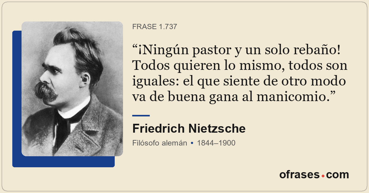 ¡Ningún pastor y un solo rebaño! Todos quieren lo mismo, todos son iguales: el q...