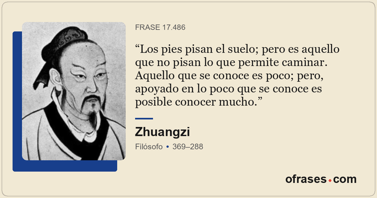 Los pies pisan el suelo; pero es aquello que no pisan lo que permite caminar. Aq...