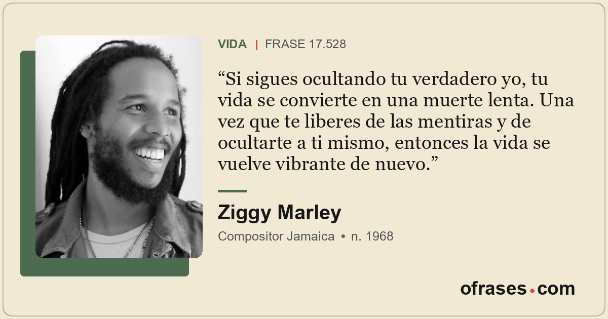 Si sigues ocultando tu verdadero yo, tu vida se convierte en una muerte lenta. U...