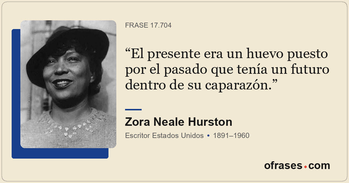 El presente era un huevo puesto por el pasado que tenía un futuro dentro de su c...