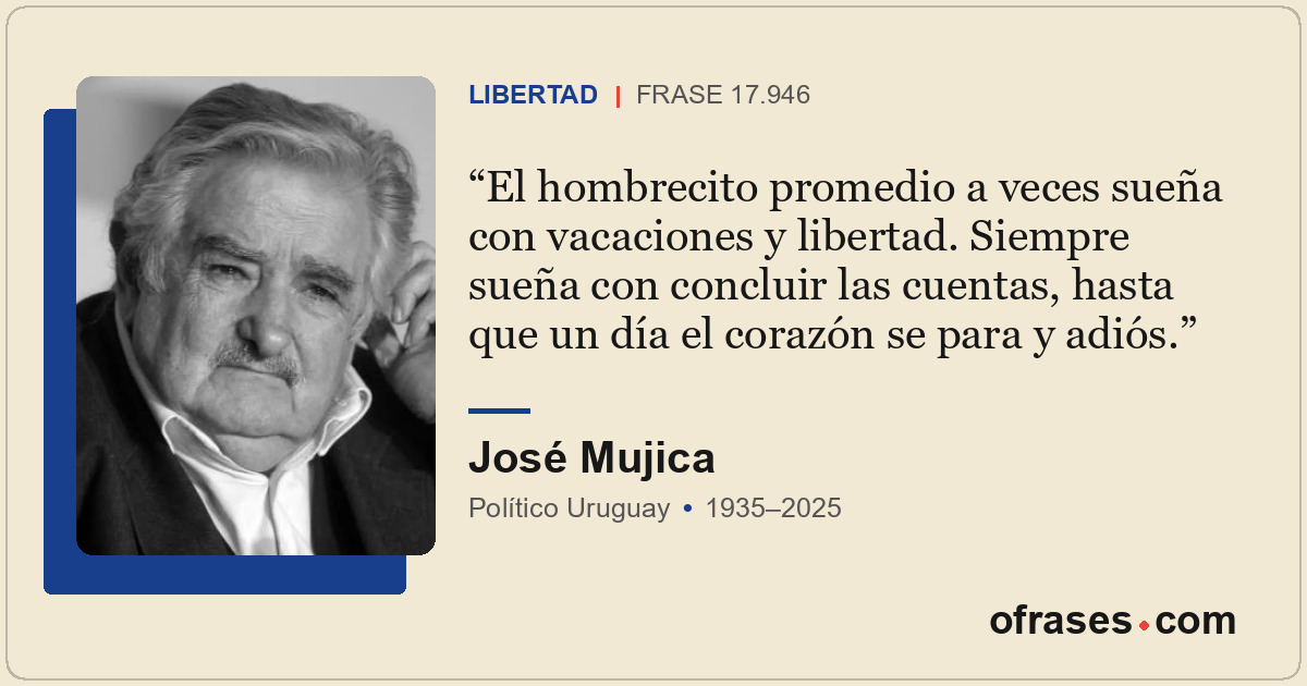 El hombrecito promedio a veces sueña con vacaciones y libertad. Siempre sueña co...