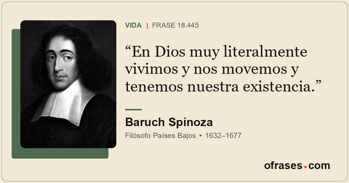 En Dios muy literalmente vivimos y nos movemos y tenemos nuestra existencia.