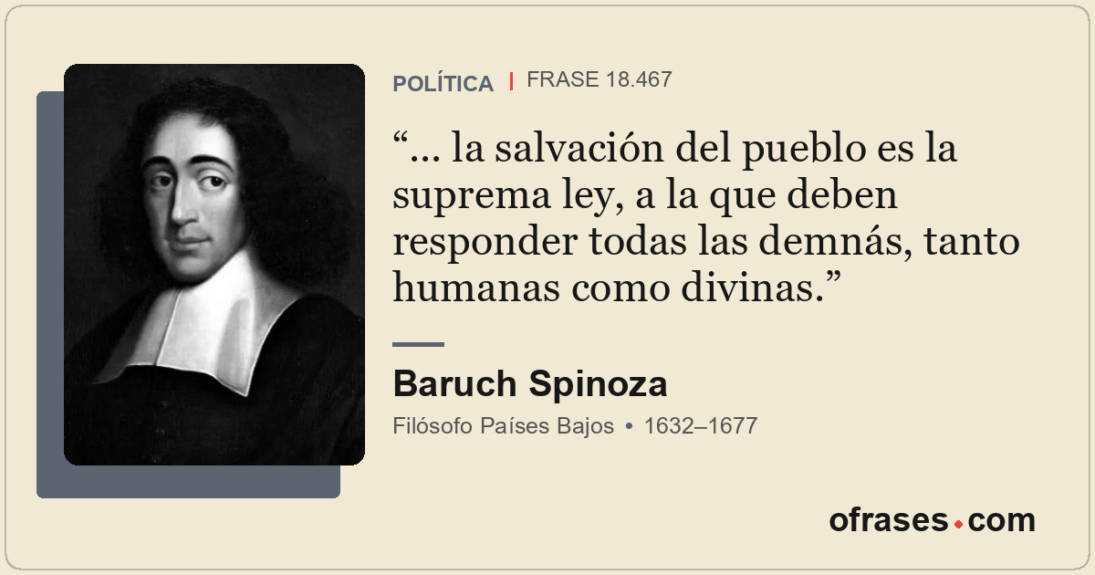 ... la salvación del pueblo es la suprema ley, a la que deben responder todas la...