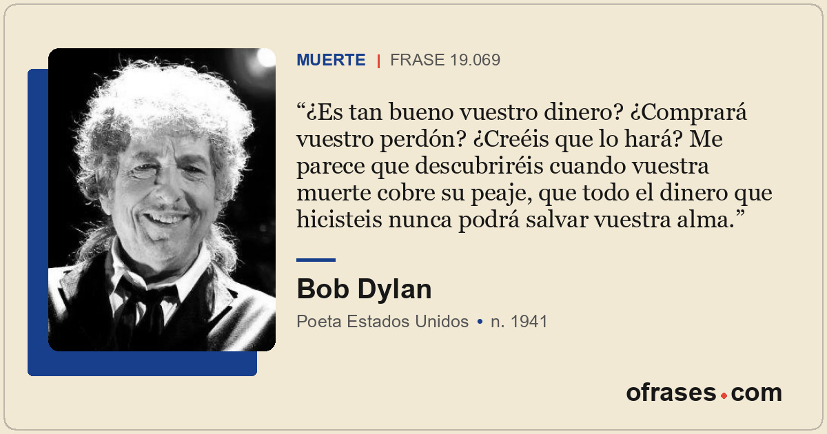¿Es tan bueno vuestro dinero? ¿Comprará vuestro perdón? ¿Creéis que lo hará? Me...