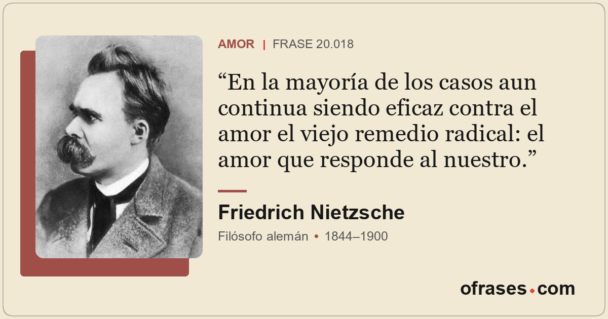 En la mayoría de los casos aun continua siendo eficaz contra el amor el viejo re...