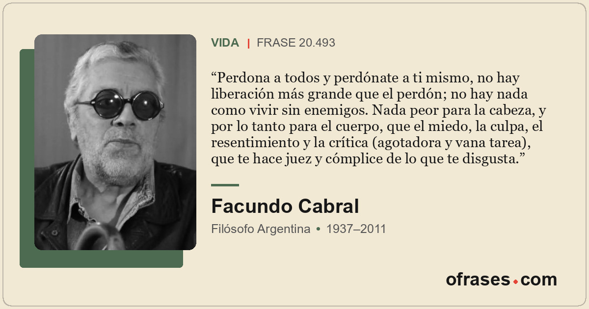 Perdona a todos y perdónate a ti mismo, no hay liberación más grande que el perd...