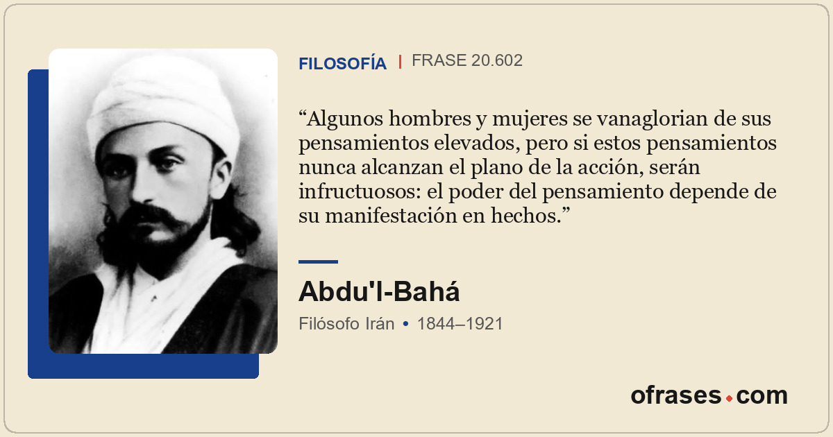Algunos hombres y mujeres se vanaglorian de sus pensamientos elevados, pero si e...