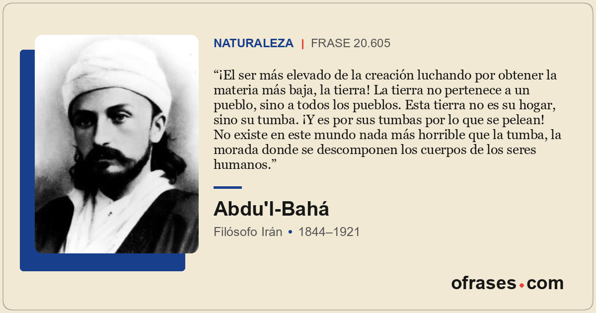 ¡El ser más elevado de la creación luchando por obtener la materia más baja, la...