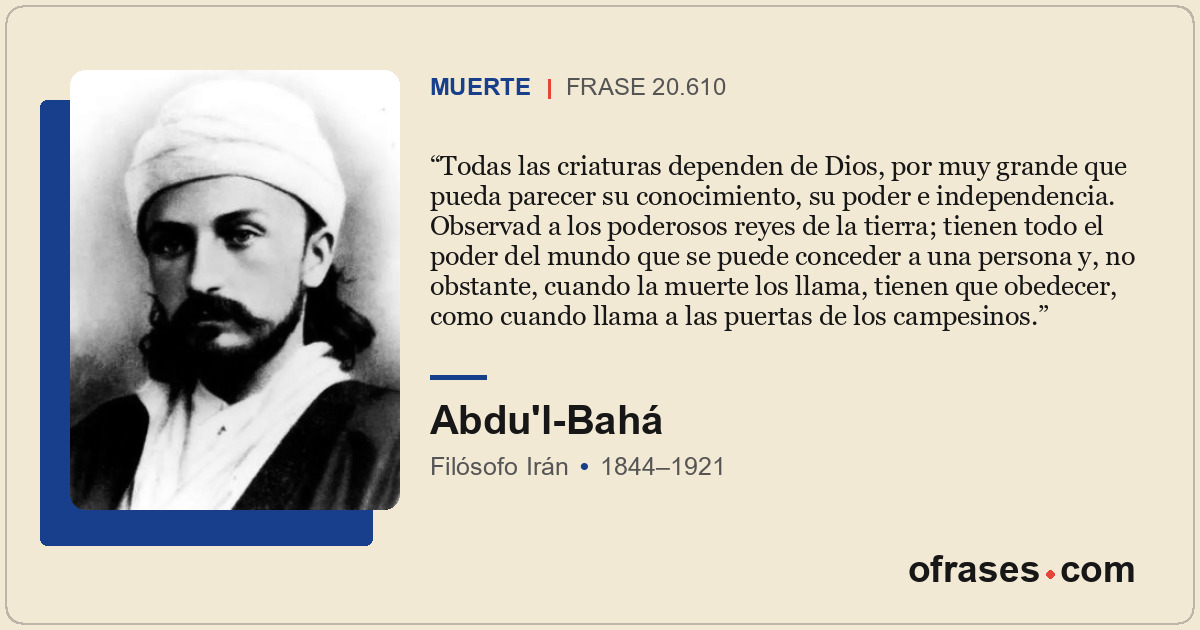 Todas las criaturas dependen de Dios, por muy grande que pueda parecer su conoci...