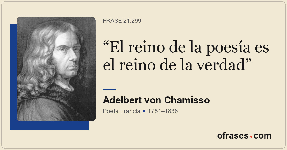El reino de la poesía es el reino de la verdad