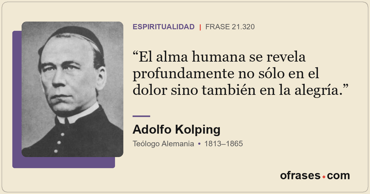 El alma humana se revela profundamente no sólo en el dolor sino también en la al...