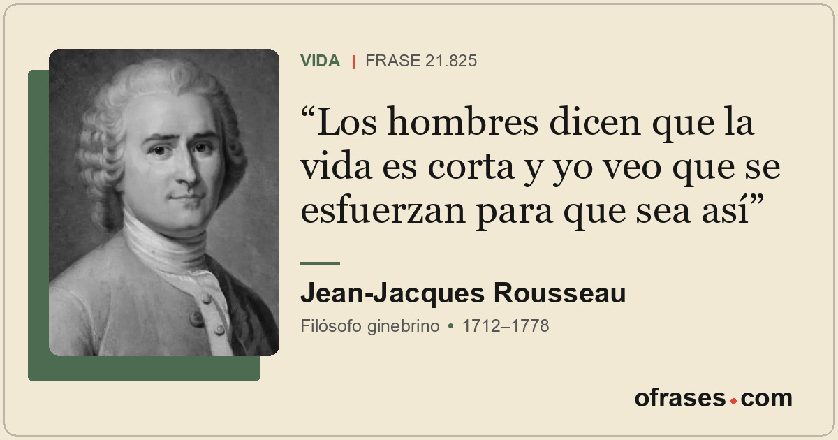 Los hombres dicen que la vida es corta y yo veo que se esfuerzan para que sea as...
