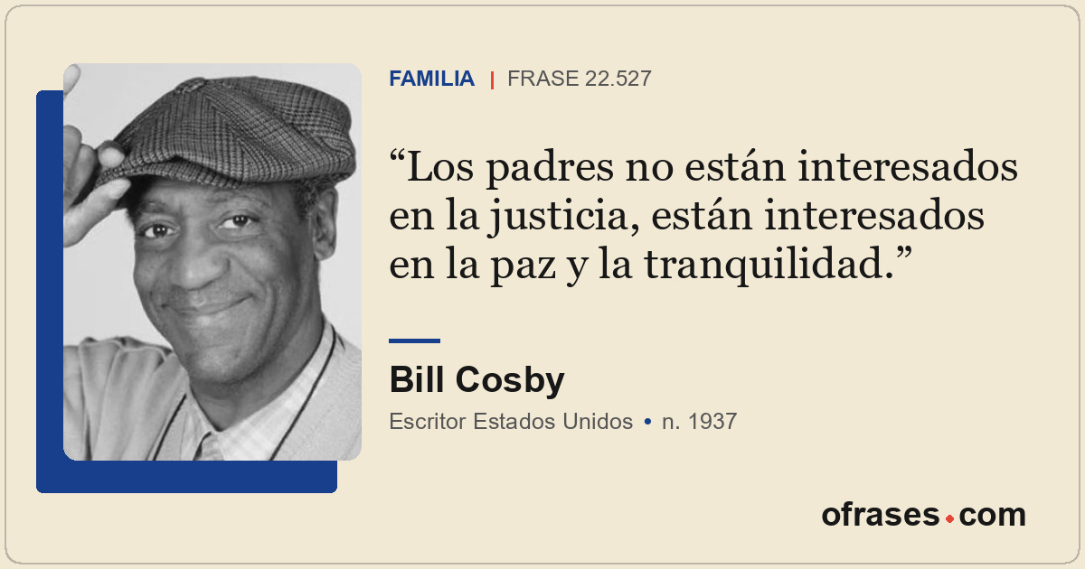 Los padres no están interesados en la justicia, están interesados en la paz y la...