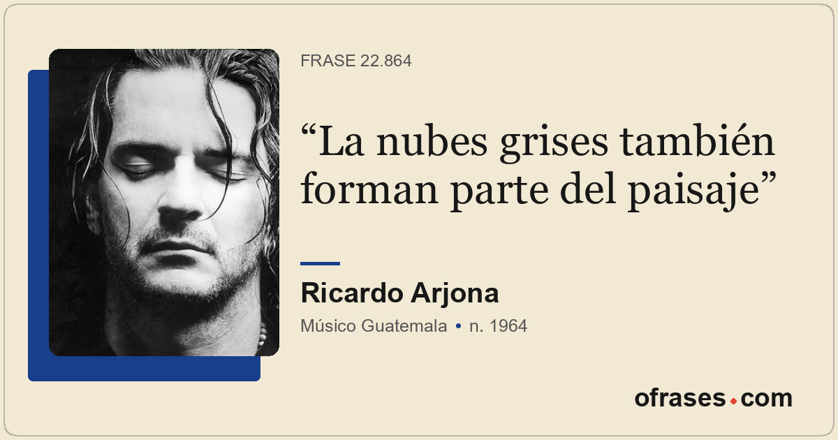 La nubes grises también forman parte del paisaje