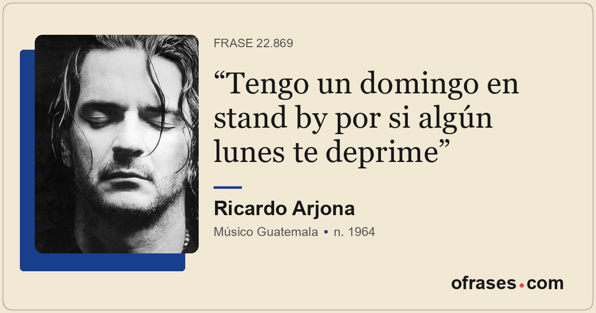 Tengo un domingo en stand by por si algún lunes te deprime