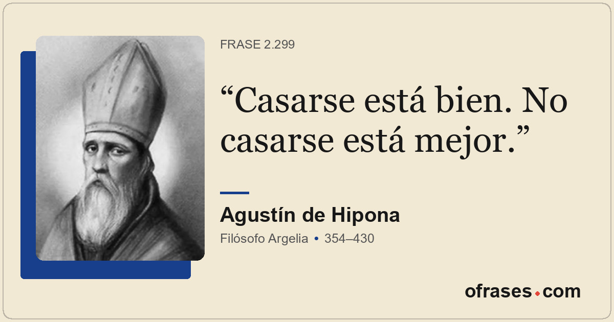 Casarse está bien. No casarse está mejor.